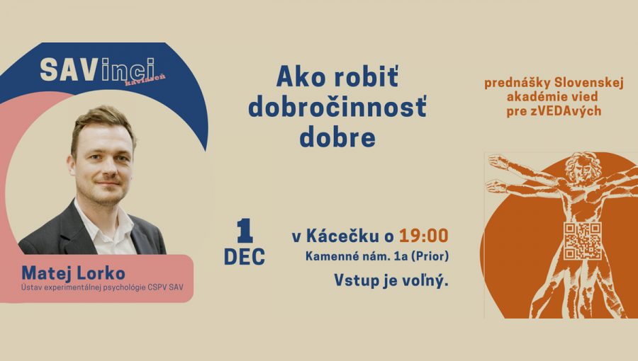 SAVinci kaviareň – Ako robiť dobročinnosť dobre