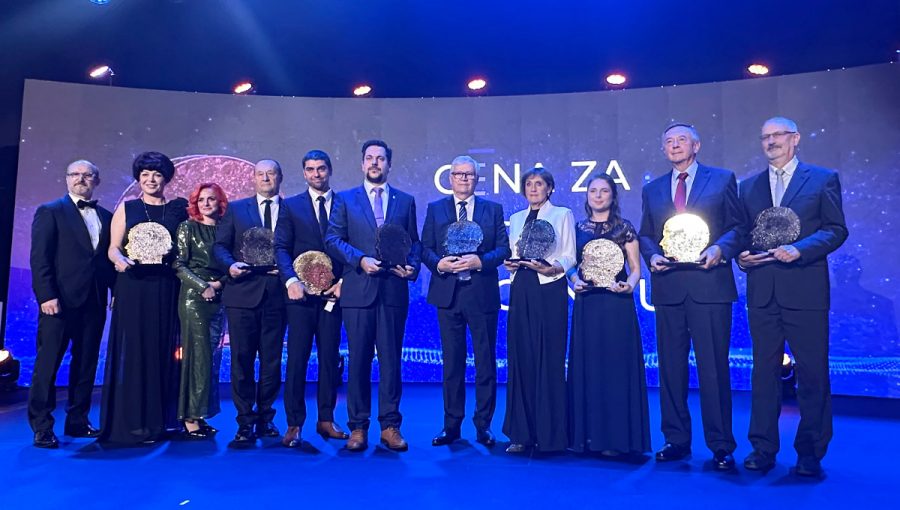 Laureáti ocenenia Cena za vedu a techniku 2025. Foto: Diana Brišová, CVTI SR