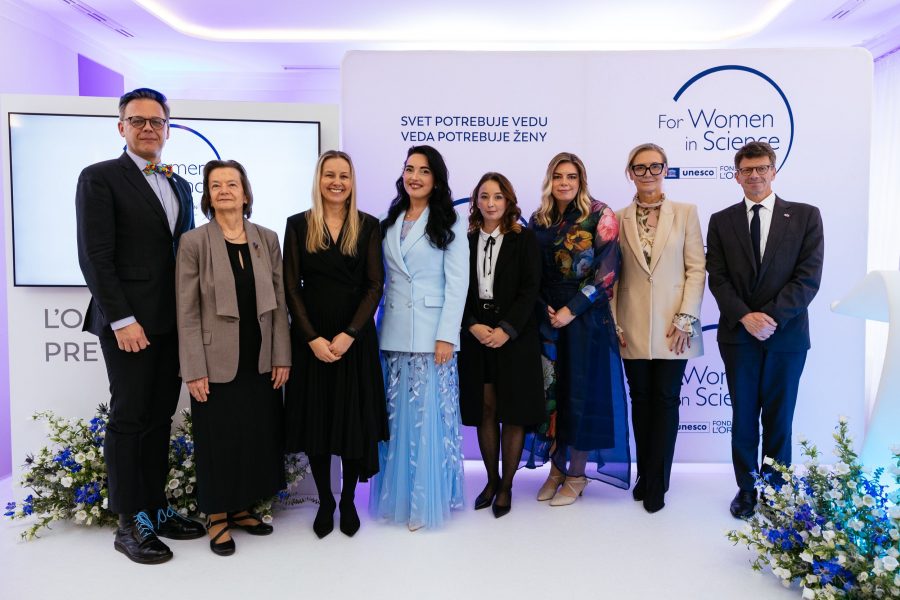 Z oceňovania L’Oréal – UNESCO Pre ženy vo vede. Zdroj: L’Oréal – UNESCO Pre ženy vo vede