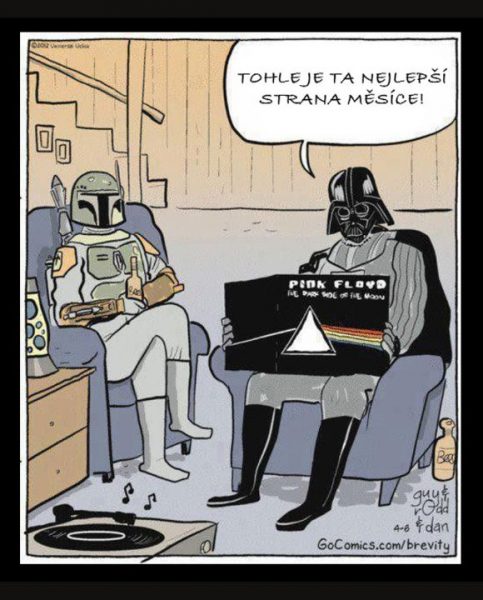 Kreslená lunárna anekdota.