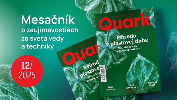 Obálka časopisu Quark 12/2025. Zdroj: Quark