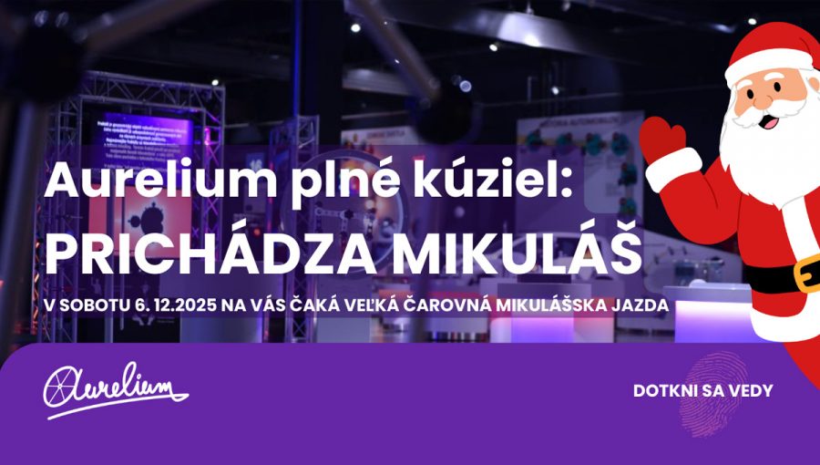 Banner podujatia: Aurelium plné kúziel: Prichádza Mikuláš!
