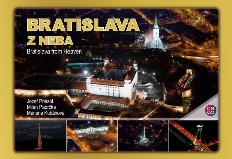 Obálka knihy Bratislava z neba – Bratislava from Heaven