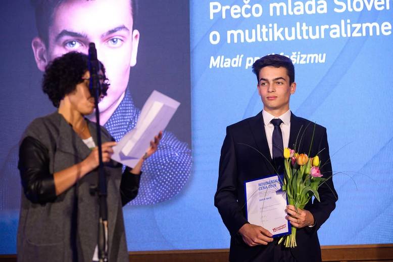 Novinárska cena; Autor fotografie: Tomáš Halász