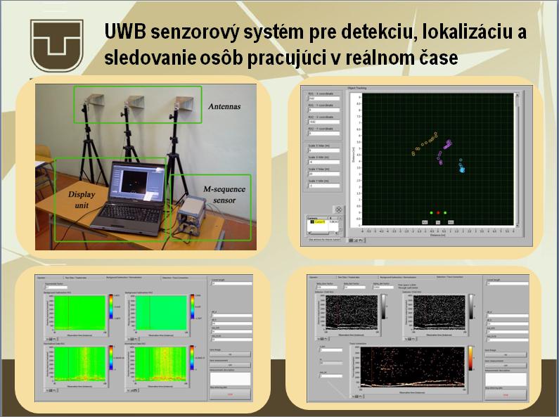 UWB senzorový systém pre detekciu, lokalizáciu a sledovanie osôb pracujúci v reálnom čase