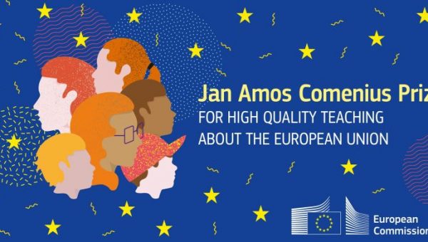 Ilustračný obrázok Európskej komisie k Cene Jána Amosa Komenského. Zdroj: EK