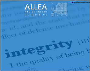 časť obálky publikácie: The European Code of Conduct for Research Integrity