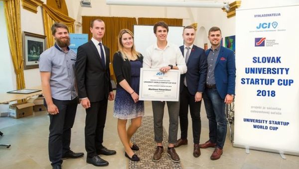 súťažiaci Slovak University Startup Cup 2018