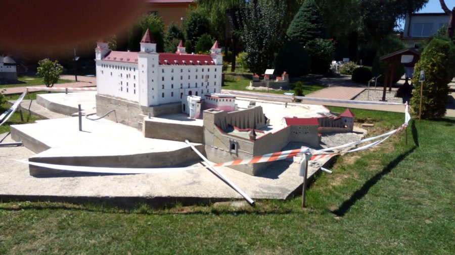 Bratislavský hrad (model z Parku miniatúr 2017)