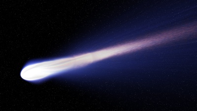 kométa – ilustračný obrázok