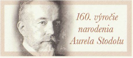 160. výročie narodenia Aurela Stodolu (konferencia v Bratislave - pozvánka)