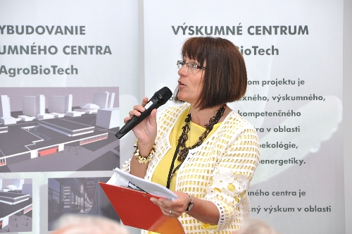 predstavenie práce výskumného centra AgroBioTech Slovenskej poľnohospodárskej univerzity (SPU) v Nitre