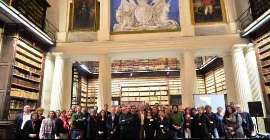 Členovia konzorcia rokovali v historických priestoroch Národnej knižnice Malty.