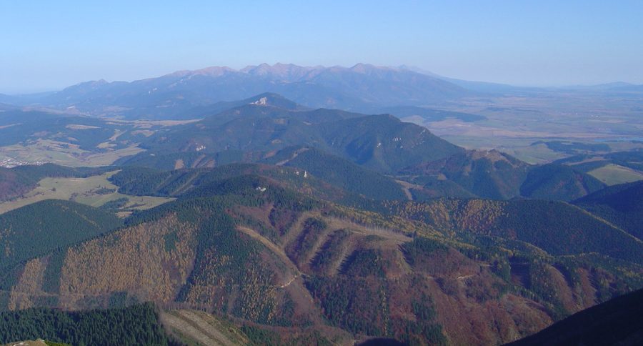Chočské vrchy: (Autor: Kristo, CC BY-SA 3.0, https://commons.wikimedia.org/w/index.php?curid=688196)