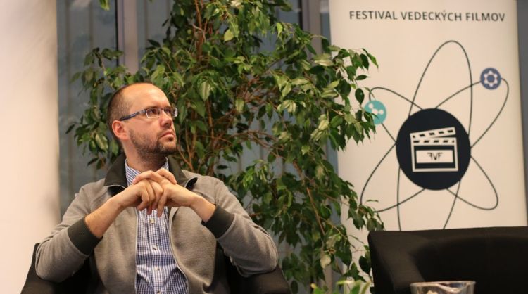 Klimatológ Mgr. Jozef Pecho na Festivale vedeckých filmov 2019 v CVTI SR