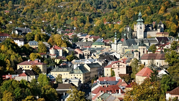 Banská Štiavnica /diaľkový pohľad na mesto; Ján Petrik 2012/