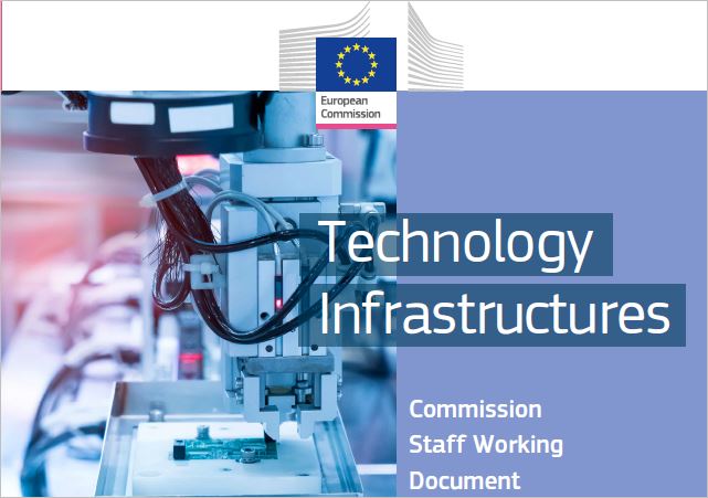 Obálka publikácie: Technology infrastructures. Commission staff working document