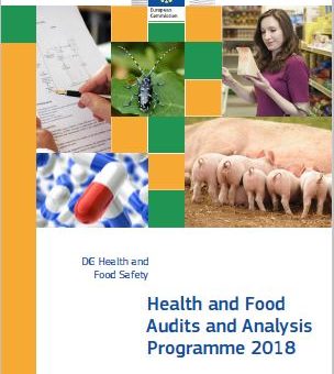 Obálka publikácie: Health and food audits and analysis programme 2018