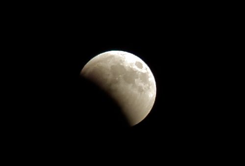 Ilustračné foto: Zatmenie Mesiaca; Marián Zelenák
