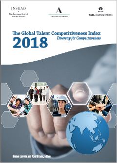 Obálka: The Global Talent Competitiveness Index2018 (Diversity for Competitiveness)