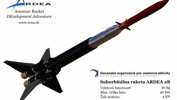 Slovenská organizácia pre vesmírne aktivity SOSA pripravuje raketu na vynášanie zariadení do vesmíru