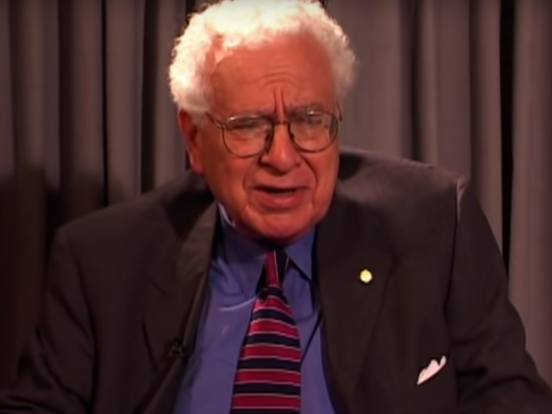 Murray Gell-Mann. Foto: Youtube/Nobel Prize