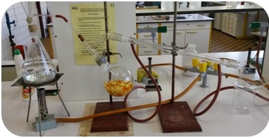 Príprava éterických olejov destiláciou