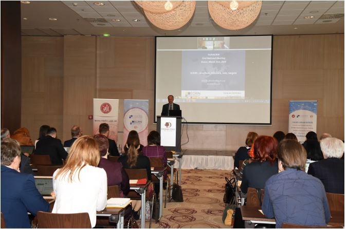 1. národné stretnutie SLOVACRIN pri príležitosti vzniku Slovenskej akademickej výskumnej infraštruktúry združenej v európskej výskumnej infraštruktúre ECRIN-ERIC, ktoré sa konalo 22. marca.