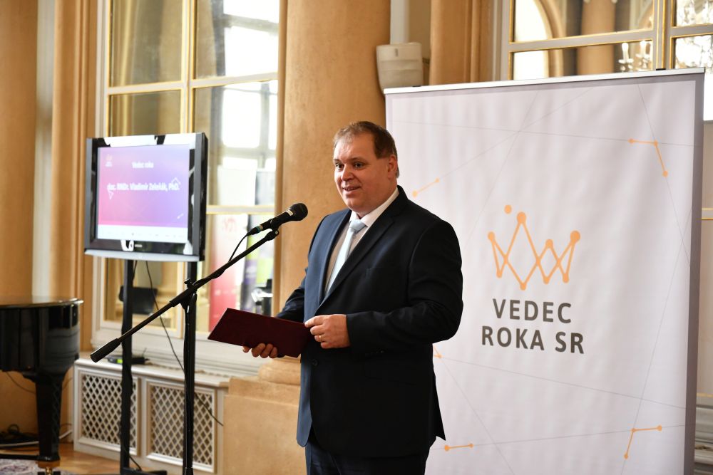 Vedec roka SR 2018 doc. RNDr. Vladimír Zeleňák, PhD.