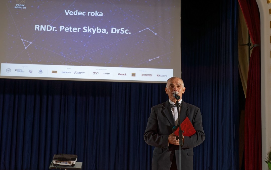 Vedcom roka SR 2019 sa stal Peter Skyba. Autor: Marián Zelenák, CVTI SR