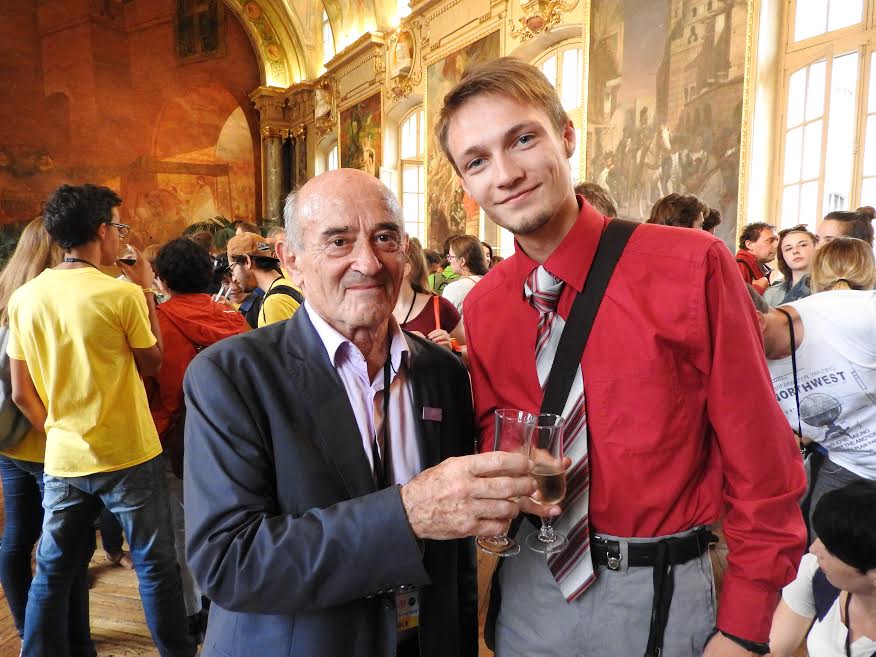 Branislav Labuda s honorárnym prezidentom spoločnosti CIRASTI Jean-Claude Giraudonom