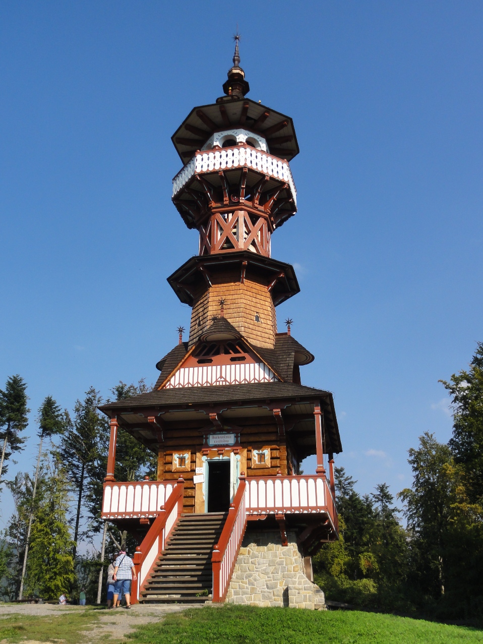 Nádhernú Jurkovičovu rozhľadňu postavili na Morave až po 116 rokoch od vyhotovenia projektu, foto Ladislav Khandl