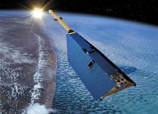 Ružicové misie CHAMP a GOCE monitorujúce tiažové pole Zeme.