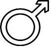 symbol samčieho pohlavia