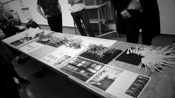 študentský workshop predmet Digitálna Architektúra II / 2017