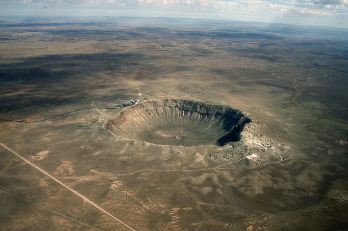 Barringerov kráter v štáte Arizona