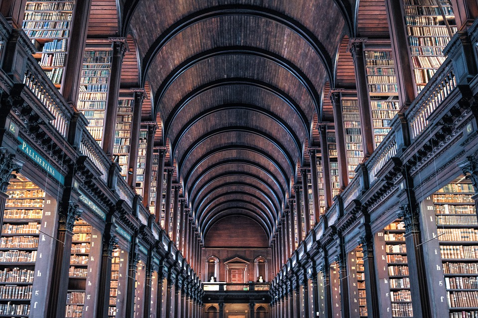 Ilustračná snímka: Dublin Trinity College, knižnica,  Írsko
