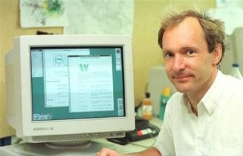 Sir Tim Bernes-Lee; zdroj: CERN 