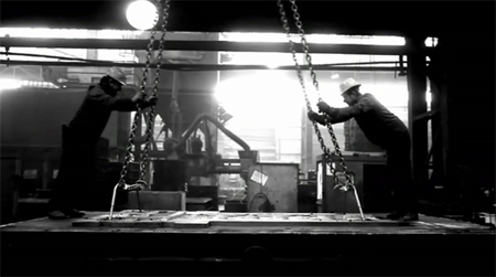 Ukážka výroby hliníka v Žiari nad Hronom – filmový dokument „Moderné využitie fluoridových tavenín"