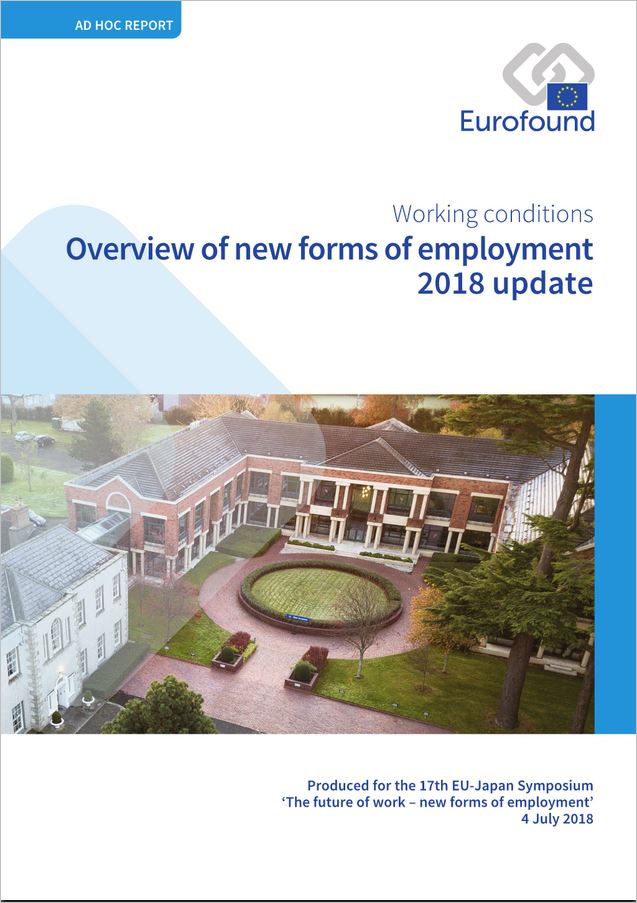 Obálka publikácie : Overview of new forms of employment 2018 update