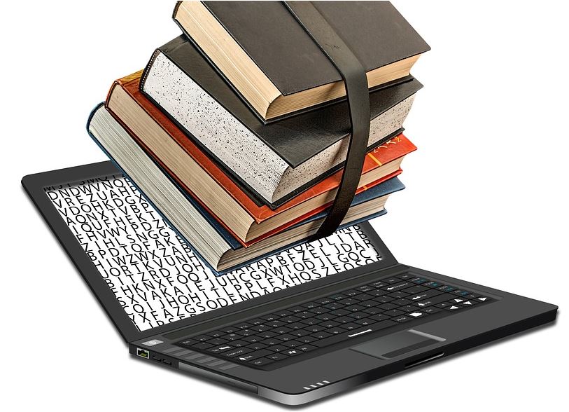 Ilistračný obrázok: digitalizácia knižnice (zdroj pixabay.com)