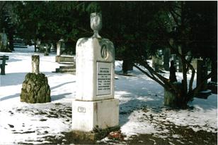  Náhrobok Jána Bahýľa obnovený v roku 2006, Cintorín pri Kozej bráne, Bratislava