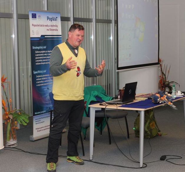 Doc. Miroslav Saniga prednášal aj v CVTI SR v Bratislave v rámci popularizácie vedy a techniky 