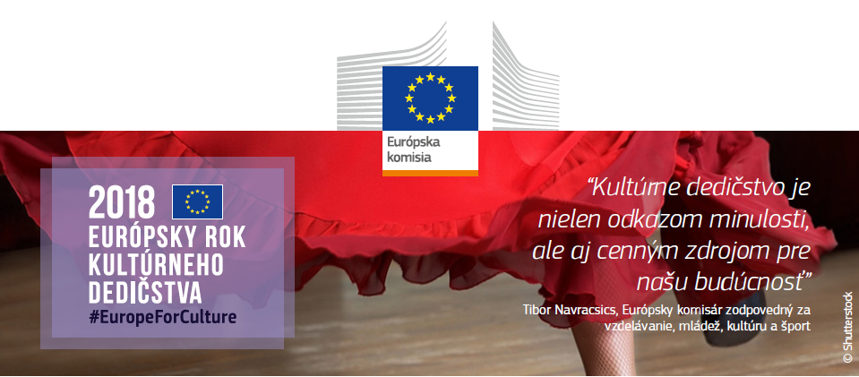 baner k Európskemu roku kultúrneho dedičstva 2018