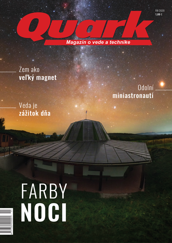 Nové vydanie časopisu Quark nájdete v novinových stánkoch od 1. novembra 2020, Zdroj: Quark